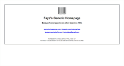Desktop Screenshot of fayelevine.com
