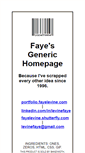 Mobile Screenshot of fayelevine.com